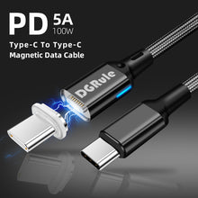 Load image into Gallery viewer, PD100W Magnetic Charging Data Cable
